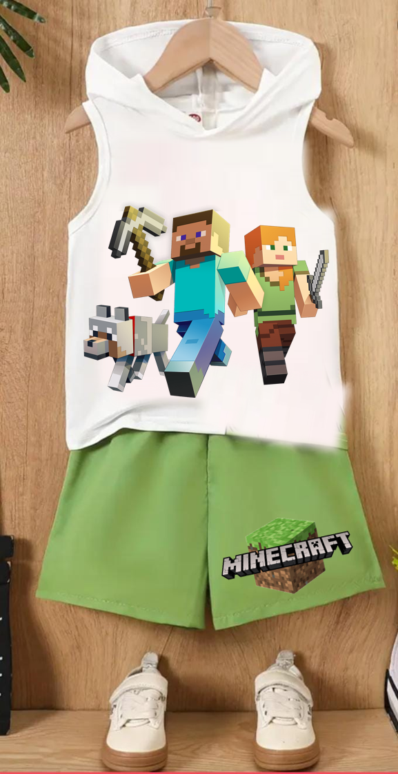 Conjunto Manga Sisa Minecraft - Imagen 4
