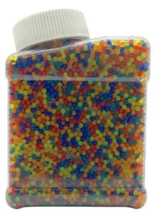Set x2 Municiones Bolas de Hidrogel 50000 Unidades Multicolor en Tarro - Aseguran munición constante para lanzadores de impacto y juegos tácticos