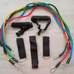 Set x2 Bandas tubulares de resistencia con látex natural - Entrenas todo el cuerpo en casa sin pesas - Imagen 3