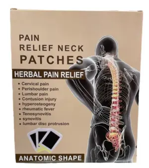 Set x2 Parches herbales anatómicos para la espalda - Alivian la tensión muscular y cervical