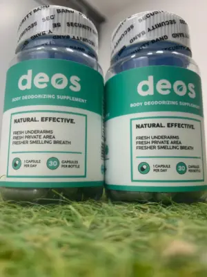 Desodorante natural corporal en cápsulas x2 unidades - Neutraliza olores internos y garantiza frescura total
