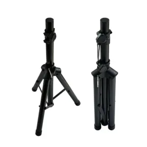 Trípode ajustable para cabinas de sonido y luces de 60 a 120 cm - estabiliza tus equipos de audio de forma segura