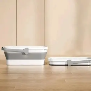 Cesta plegable multiusos para ropa y aseo - Ahorra espacio en tu hogar guardándola fácilmente