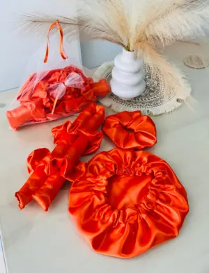 Kit de rizador sin calor de satén para ondas nocturnas - Protege tu cabello mientras duermes