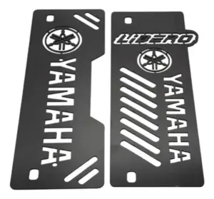 Set x2 Barra Libero para moto en acero inoxidable - Protege los componentes frontales contra impactos diarios