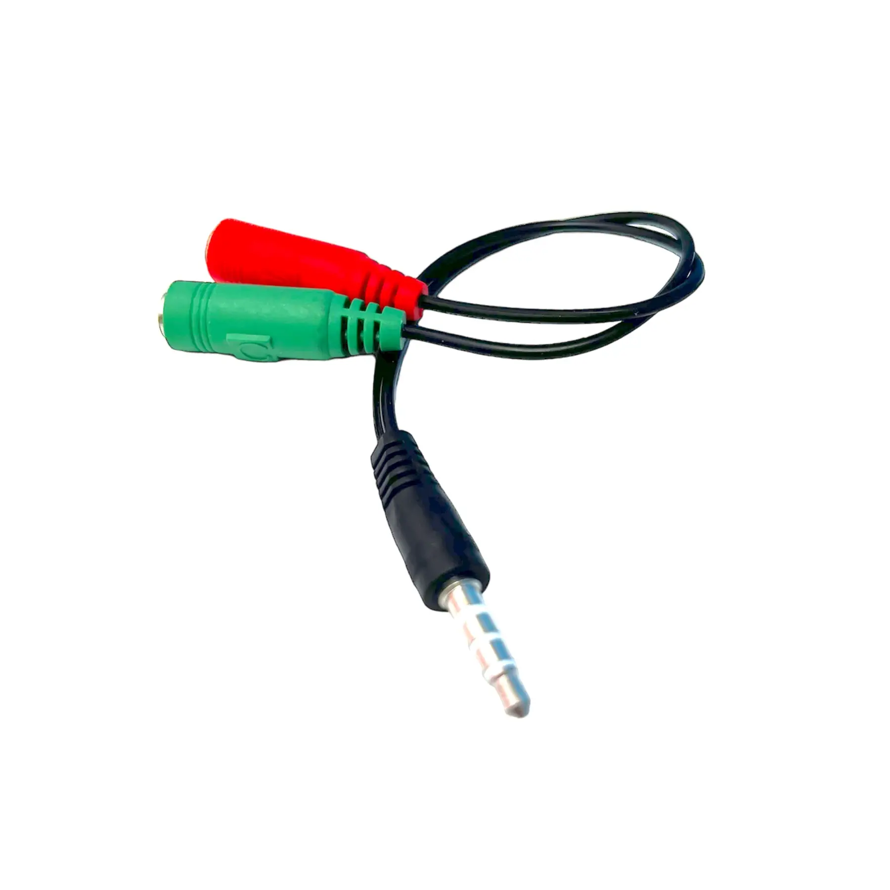 Cable Convertidor Audio Micrófono 2 A 1 - Imagen 4