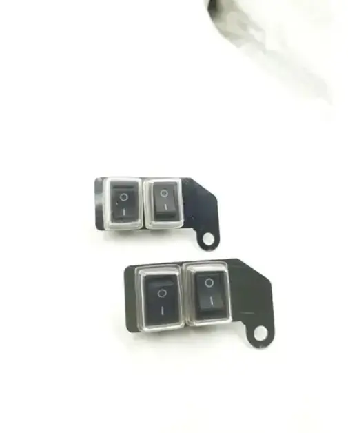 Set x4 Botonera interruptor para manubrio de motocicleta de acero inoxidable - Controlas tus luces auxiliares de forma segura y ordenada - Imagen 3