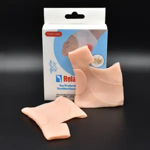 Set x3 Protector de juanete de gel ortopédico - Alivia la presión al caminar con calzado cerrado