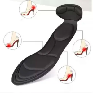 Set x3 Plantilla Ortopédica con Talonera Ergonómica - Alivia la presión en los talones al caminar
