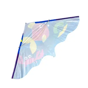 Set x2 Cometa infantil colorida de diseño aerodinámico con carrete y nylon - eleva la diversión familiar al aire libre