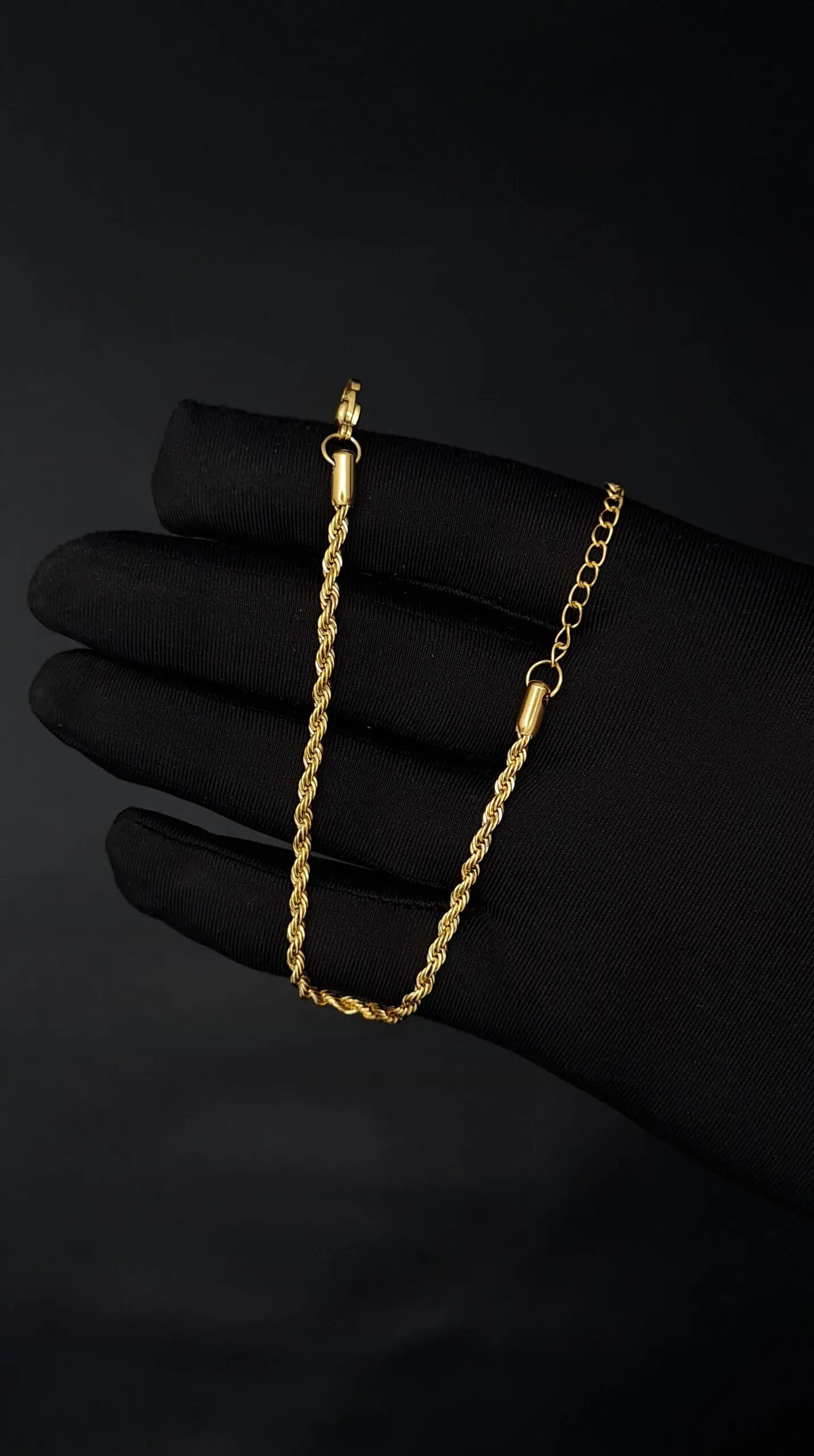 Brazalete Acero Dorado Clock | Bra-35 - Imagen 3
