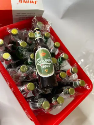 Encendedor de Lujo Cerveza -Carlsberg-