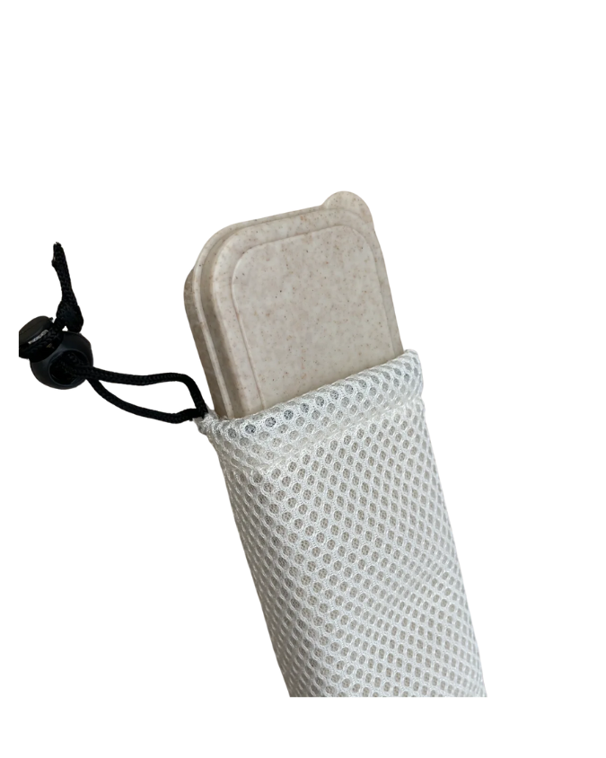Juego de cubiertos reutilizables de acero inoxidable con estuche - Disfrutas tus comidas fuera de casa sin plásticos - Imagen 3