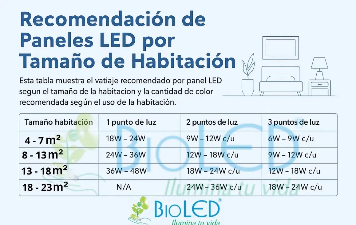 Panel Led Alta Potencia 18W Sobreponer - Imagen 6