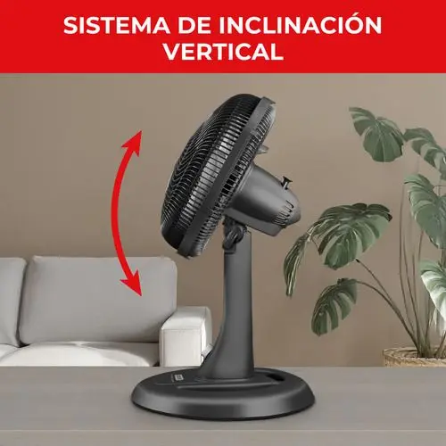 Ventilador Samurai 2 en 1 14 pulgadas de pedestal y mesa - refrescas tus espacios con un flujo potente y silencioso
