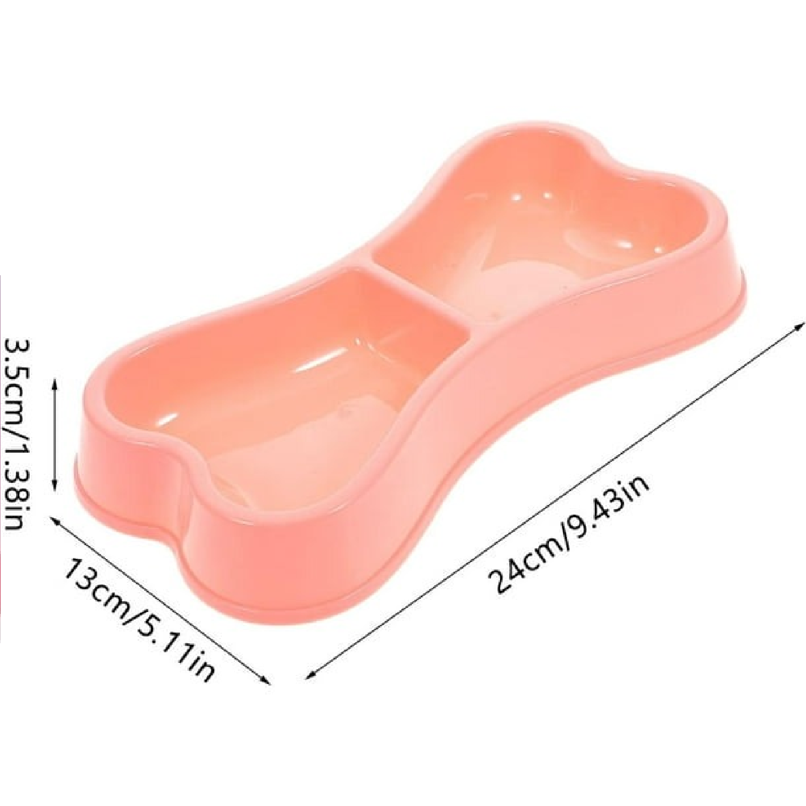 Tazon para Mascotas en Forma de Hueso - Imagen 2