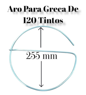 Set x2 Aro metálico para filtro de tela en greca de 120 tintos - asegura filtraciones perfectas sin sedimentos