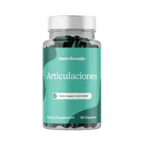 Santo Remedio Articulaciones 60 Cápsulas Suplemento Dietario - Apoya la movilidad y flexibilidad articular diaria