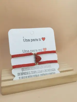 Manilla Tejida para Pareja