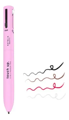 Lápiz de Maquillaje 4 en 1 Katelia Beauty - Simplifica tu rutina con todo en uno para ojos cejas labios y brillo - Imagen 3