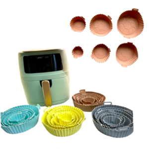 Set Molde Silicona Airfryer X 6 Pzas