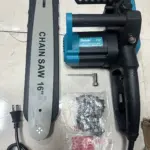 Motosierra Eléctrica Makita de 16 pulgadas para madera - Facilita cortes rápidos y seguros en el jardín - Imagen 2