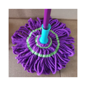 Set x2 Trapero de microfibra con exprimidor automático - Remueve la grasa y el polvo sin tocar el agua sucia