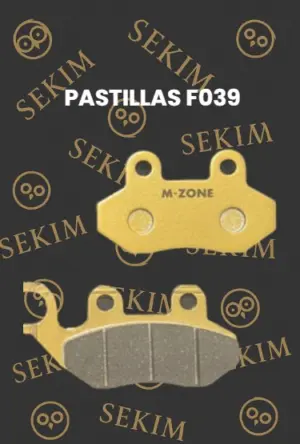 Moto Pastillas de Freno Delanteras F039