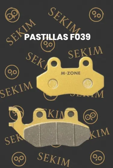 Moto Pastillas de Freno Delanteras F039