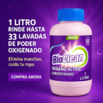 Set x2 Oxígeno Activo Líquido Concentrado Multiusos Sin Cloro - Elimina bacterias y manchas protegiendo las telas