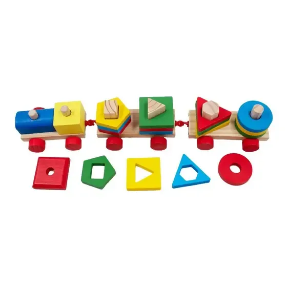 Tren de Madera Didatico - Imagen 5