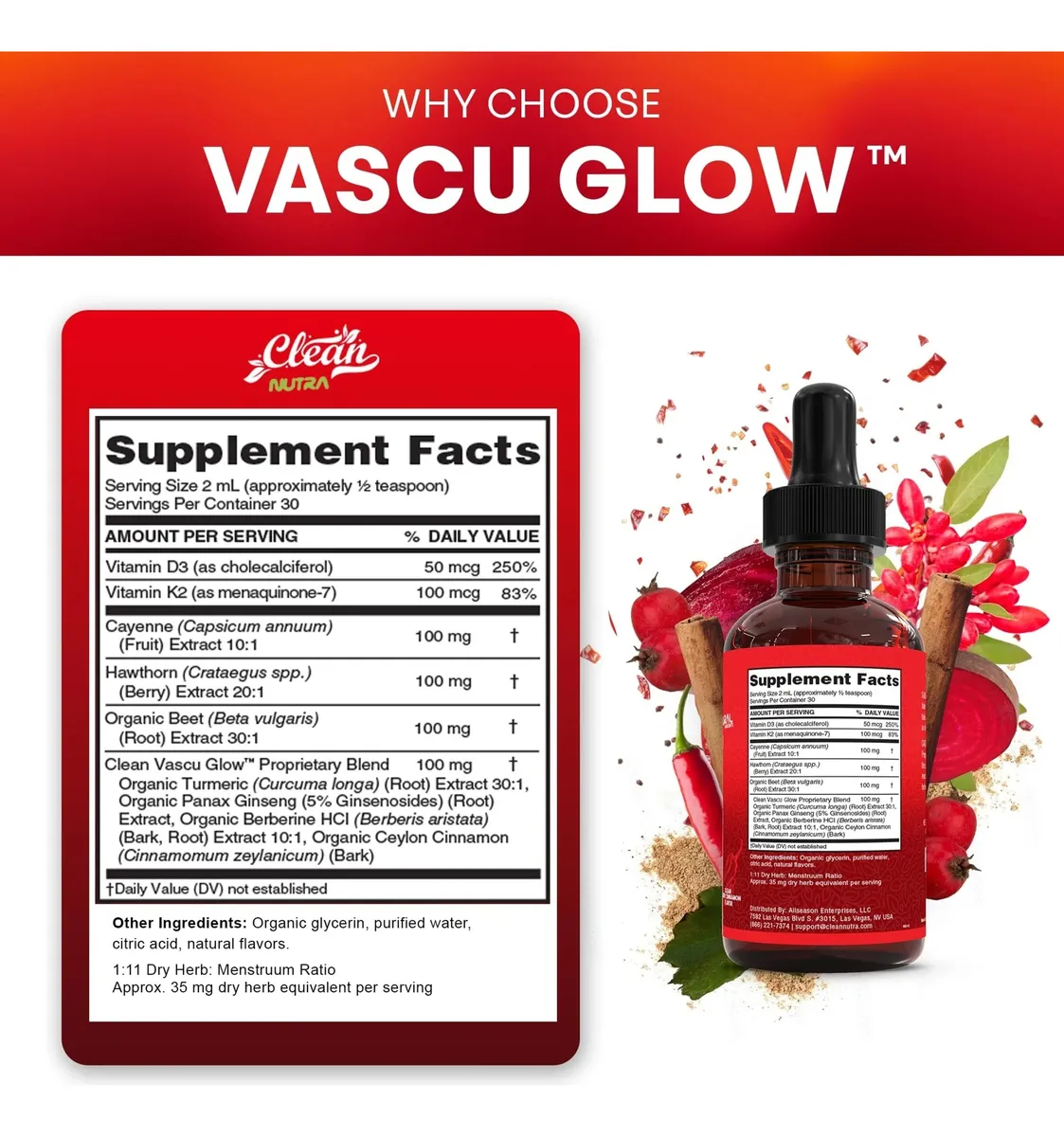 Vascu Glow Gotas - Imagen 2