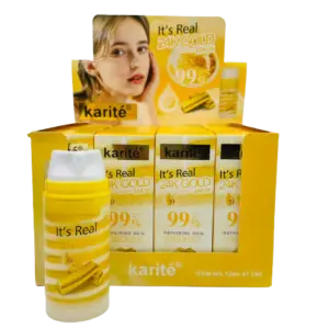 Set x3 Mascarilla Nocturna It’s Real 24K Gold con partículas de oro - revitaliza tu piel y recupera la luminosidad natural cada mañana