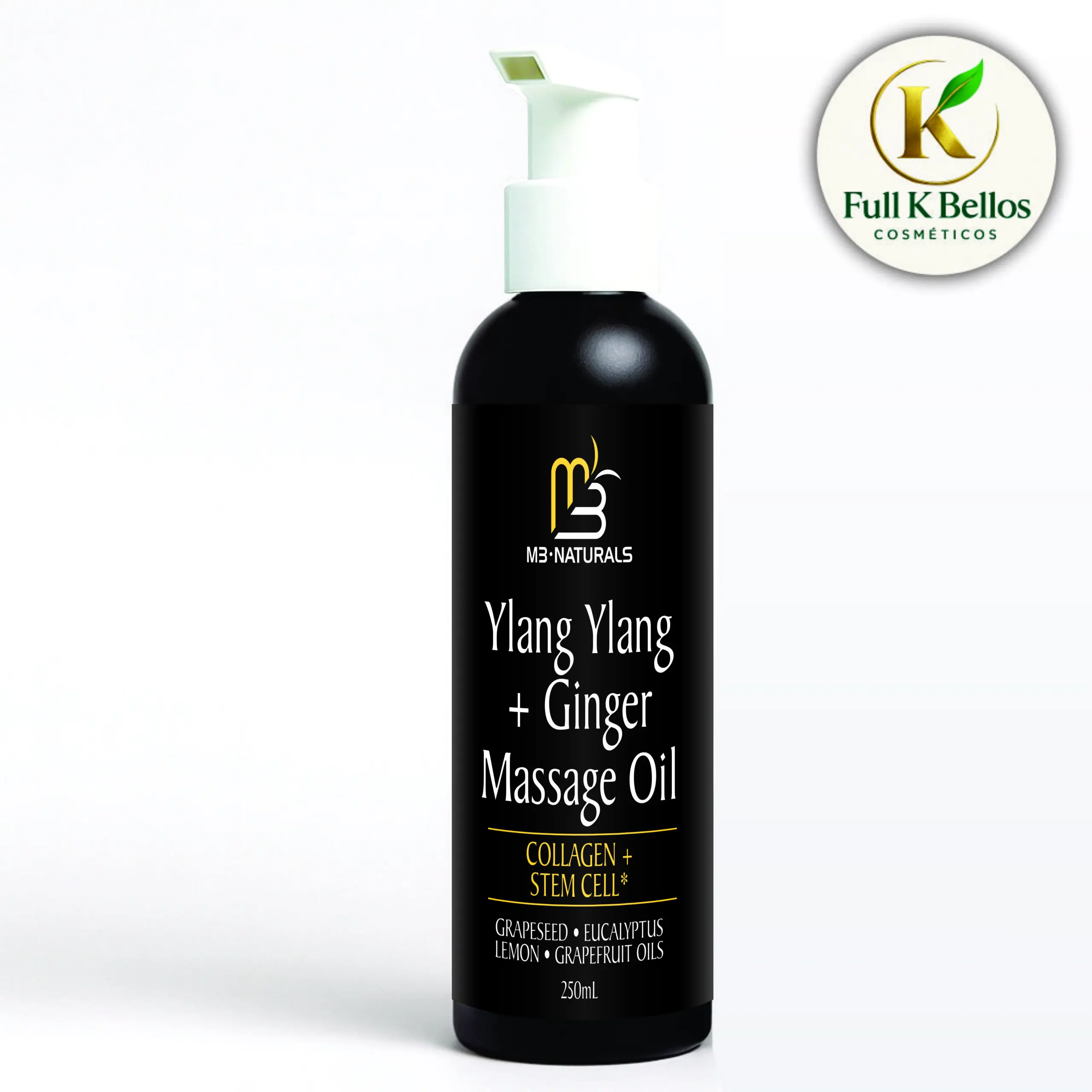M3Naturals Ylangginger Oil Massage 250Ml - Imagen 3