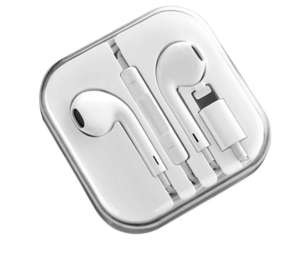 Set x2 Audífonos con cable Lightning y micrófono para iPhone - Disfrutas llamadas claras y música cómoda
