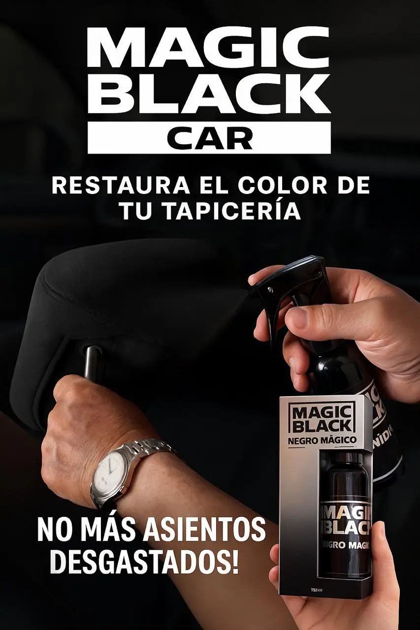 Restaurador Cogineria Carro Magic Black
