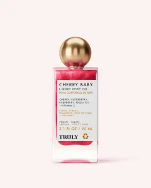 Cherry Baby Truly Aceite Corporal