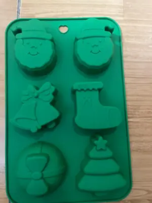 Set x2 Molde Silicona Navideño - Figuras