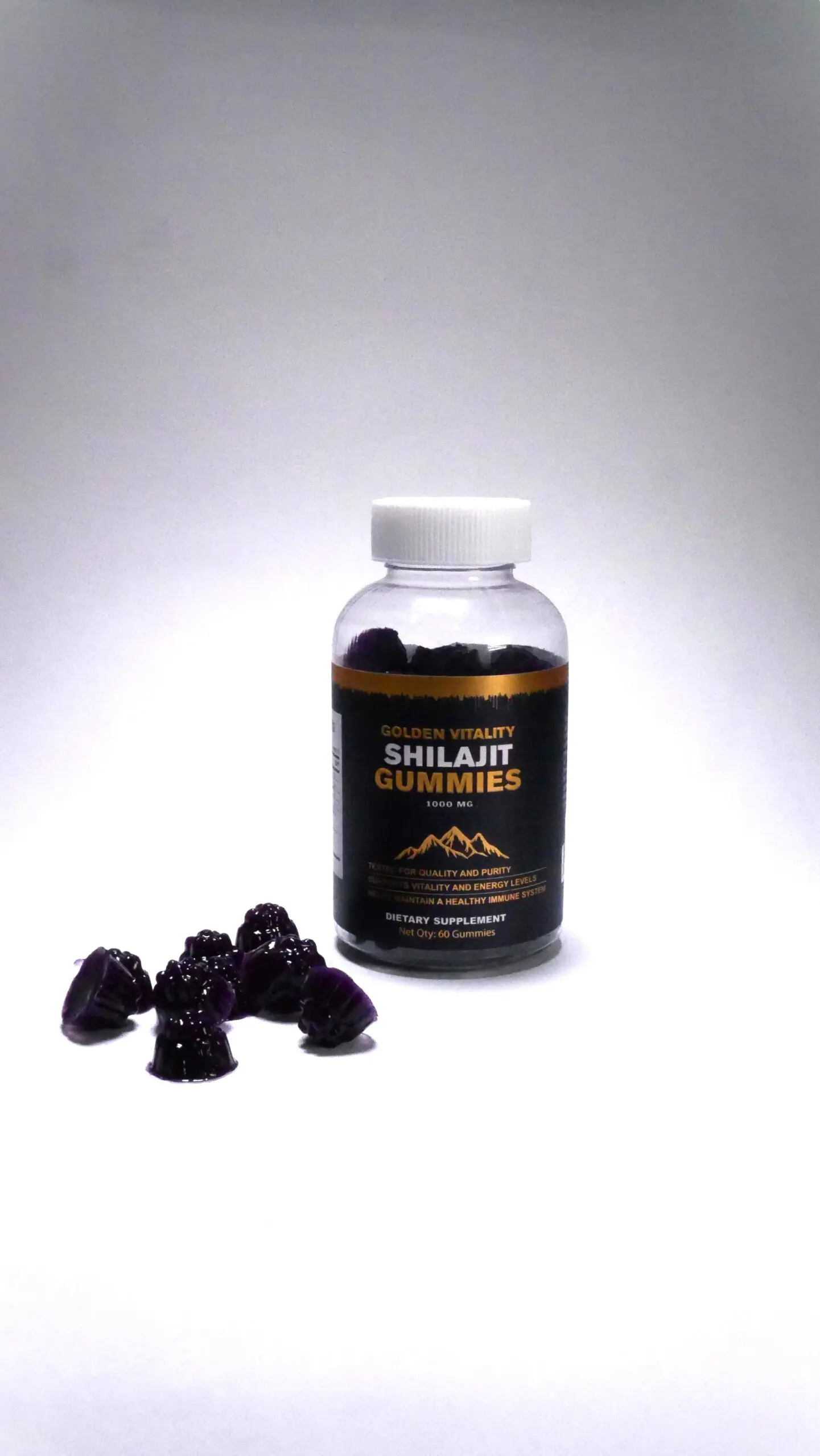 Gomitas de Shilajit del Himalaya con ácido fúlvico - Aumentan tu energía diaria y reducen la fatiga