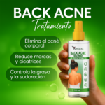 Spray corporal para el acné en espalda y pecho - elimina brotes y limpia los poros profundamente - Imagen 3