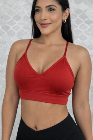 Top Deportivo de Espalda Cruzada con Soporte Medio - Realza tu figura y brinda comodidad total