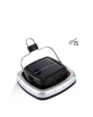 Set x2 Lámpara solar recargable LED portátil para camping - Ilumina tus espacios exteriores sin electricidad tradicional