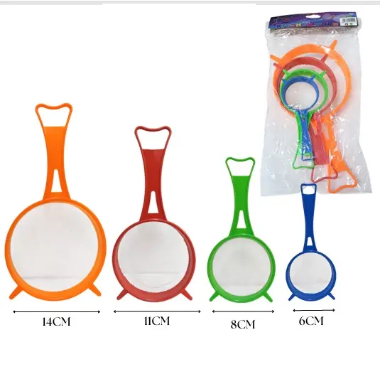 Juego de Coladores de Malla 4Und Plastic - Imagen 3