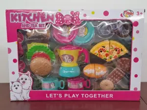 Set de galletas y comida de juguete para niños - Fomenta la imaginación y las habilidades sociales
