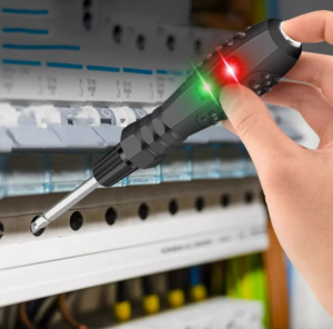 Set x2 Destornillador Probador de Voltaje con Indicador LED - Detecta fallas eléctricas y puntos de ruptura en segundos