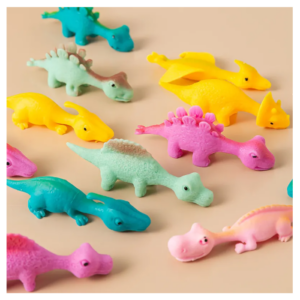 Set x2 Dinosaurios estirables para piñatas - Divierten a los niños en fiestas infantiles