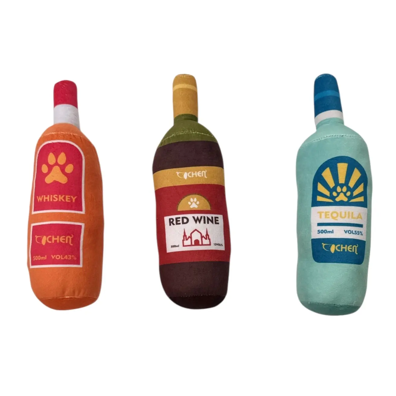 Peluche Botella Pets Multicolor - Imagen 2