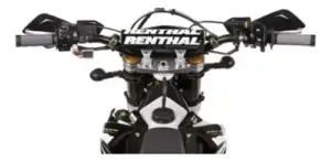 Set x4 Botonera doble de acero inoxidable para manillar de moto - controlas tus luces exploradoras y accesorios eléctricos