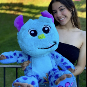 Peluche Sullivan Bebé 80 cm de felpa hipoalergénica - Brinda compañía y suavidad inigualable para abrazar