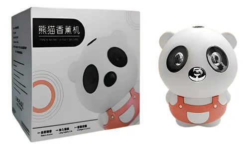 Difusor de aromas oso panda con luz LED - Mejora la calidad del sueño y mantiene el aire húmedo - Imagen 3